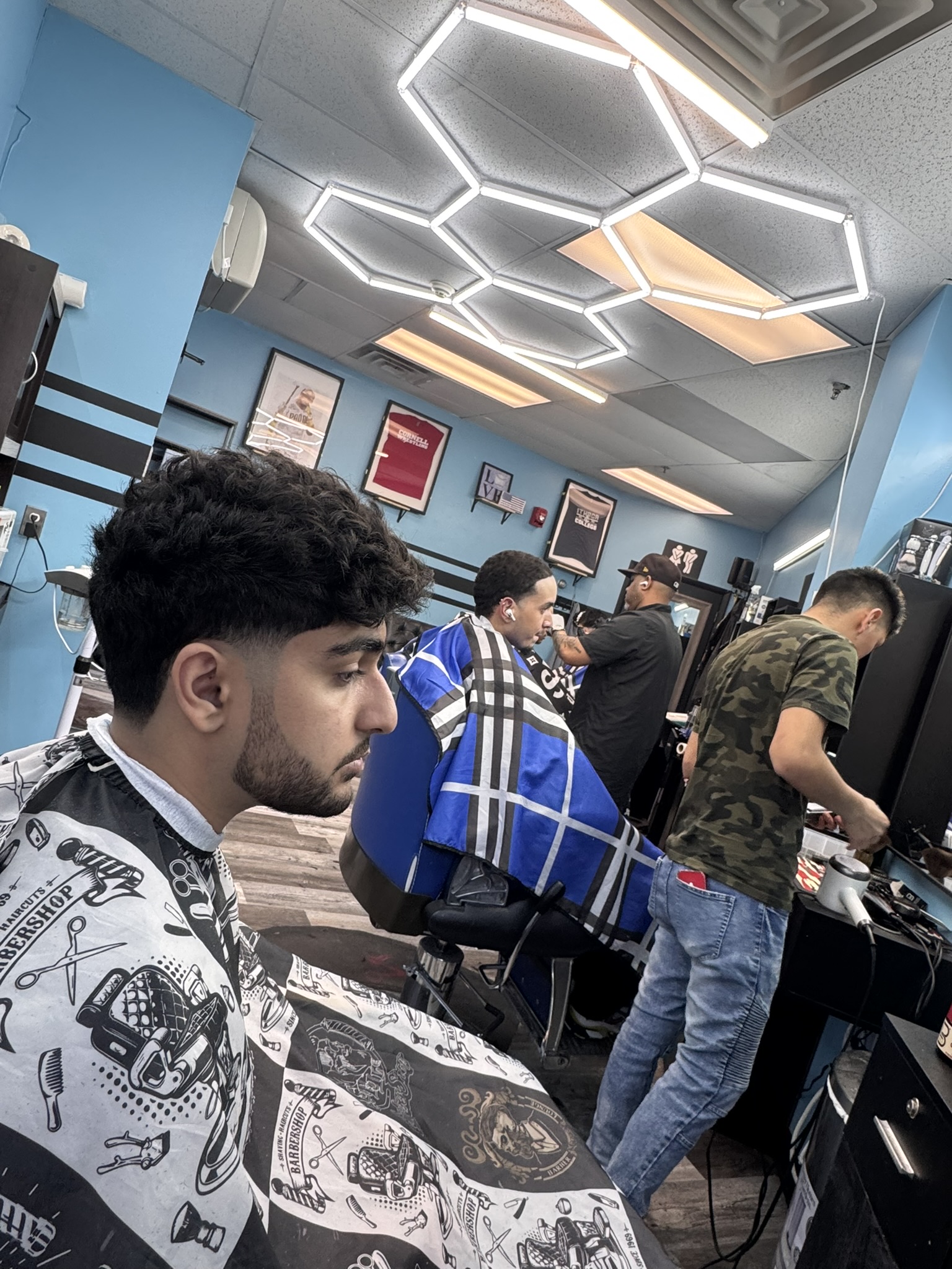 Young Boys Barbershop interior
