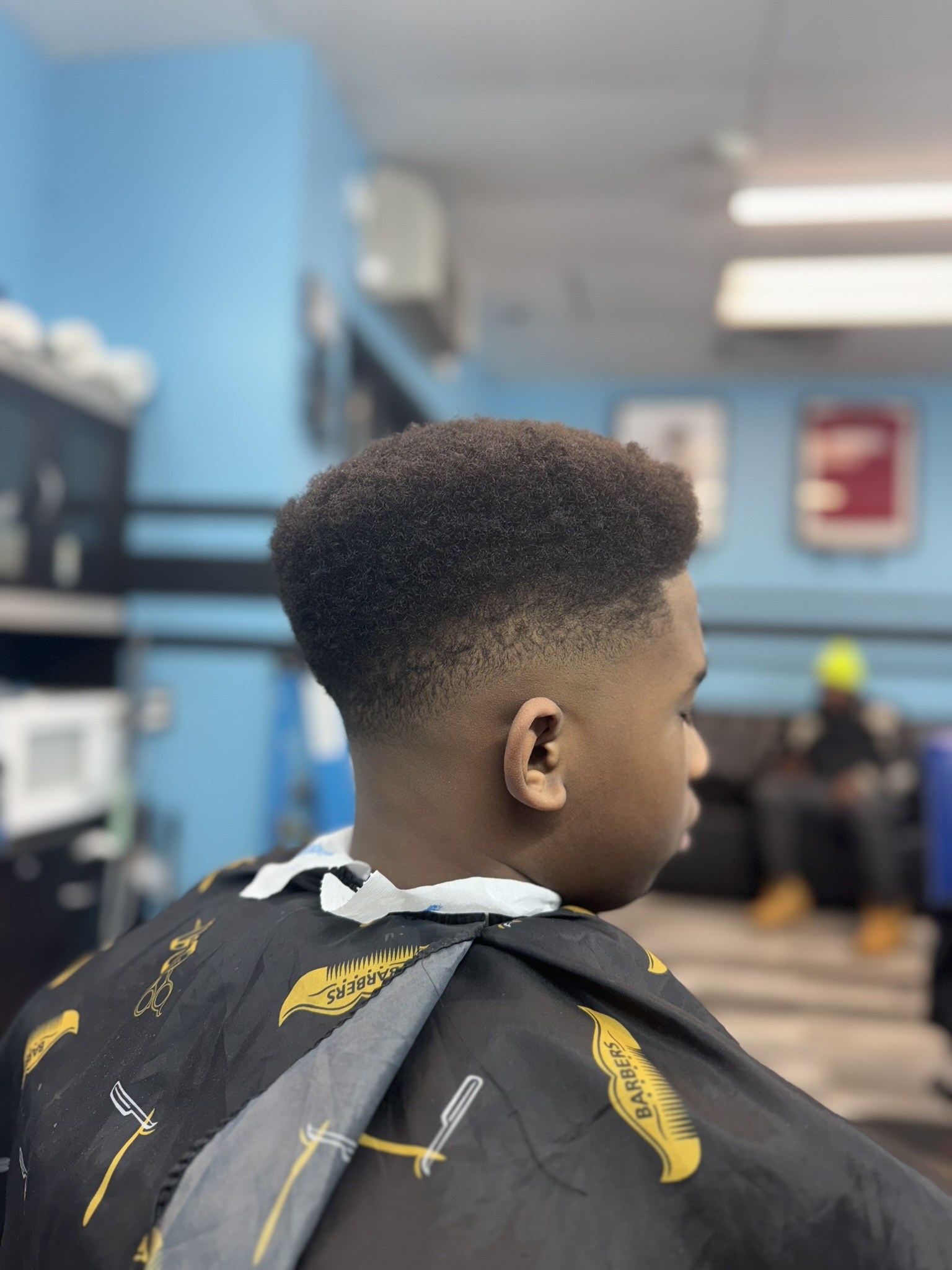 Kids taper fade